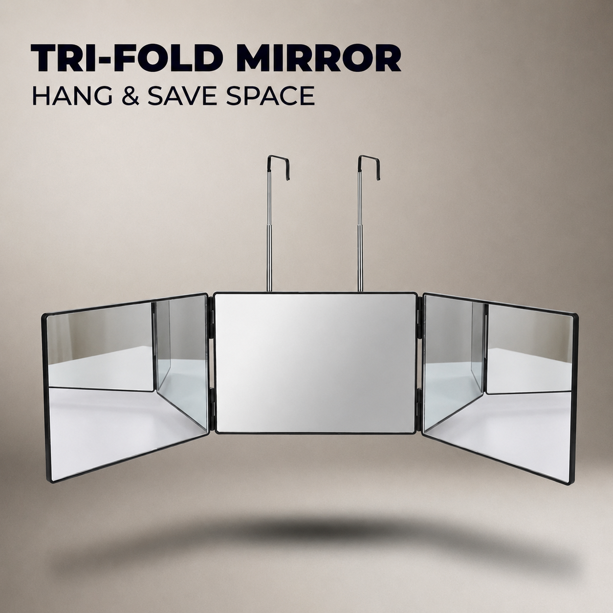 The 360 Mirror™ | Tri-Fold Makeup & Hair Mirror
